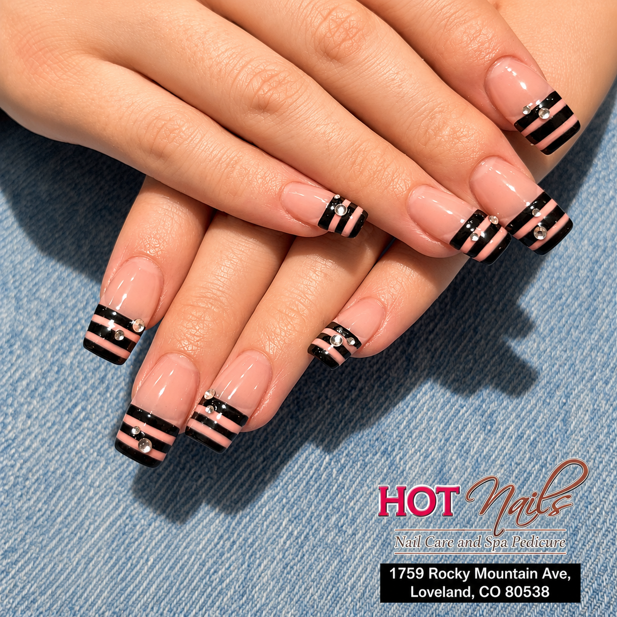 Hot Nails nail work in Loveland, Colorado